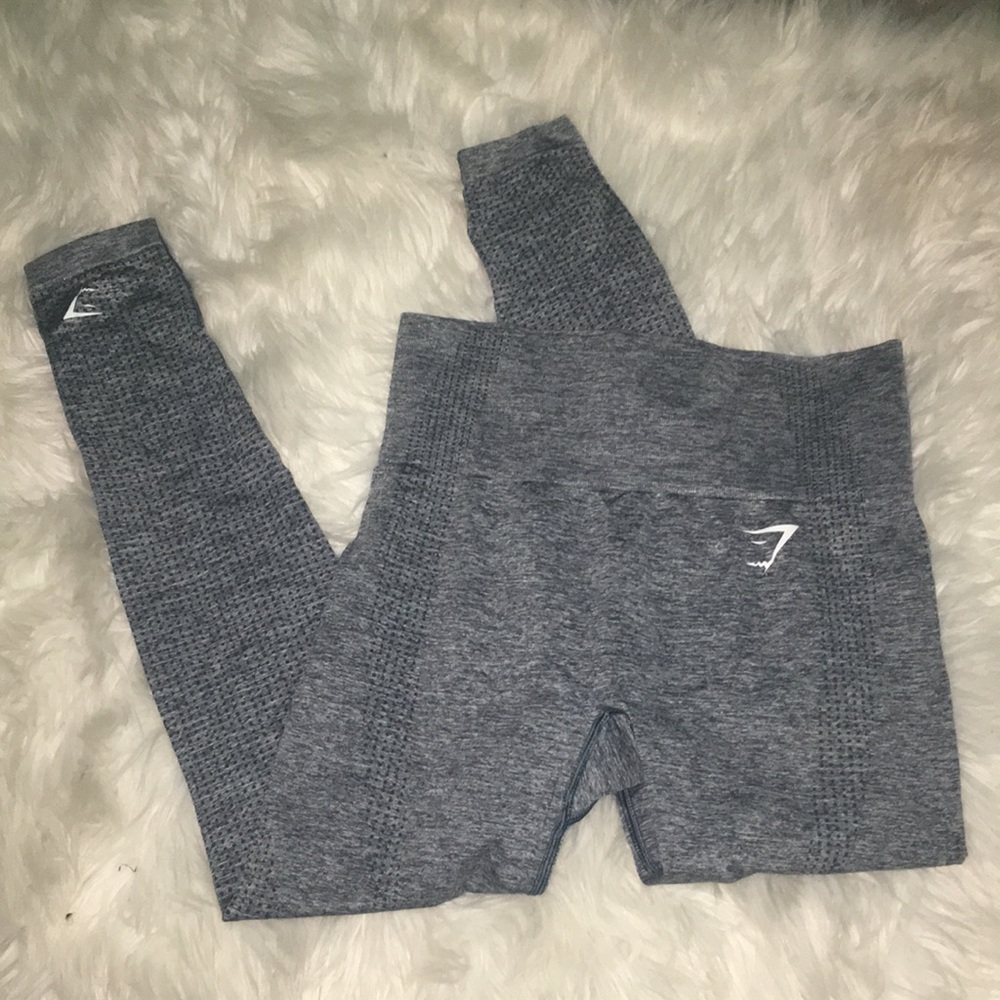 Gymshark teal marl vital seamless